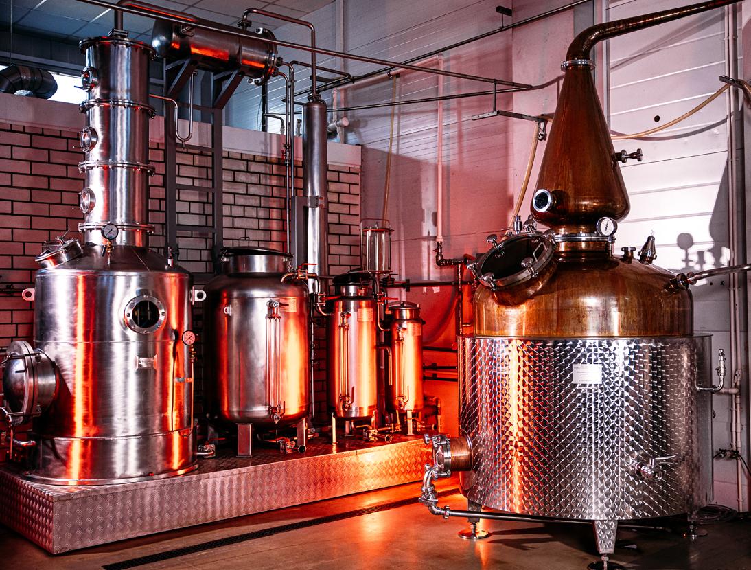 отделение ароматных спиртов